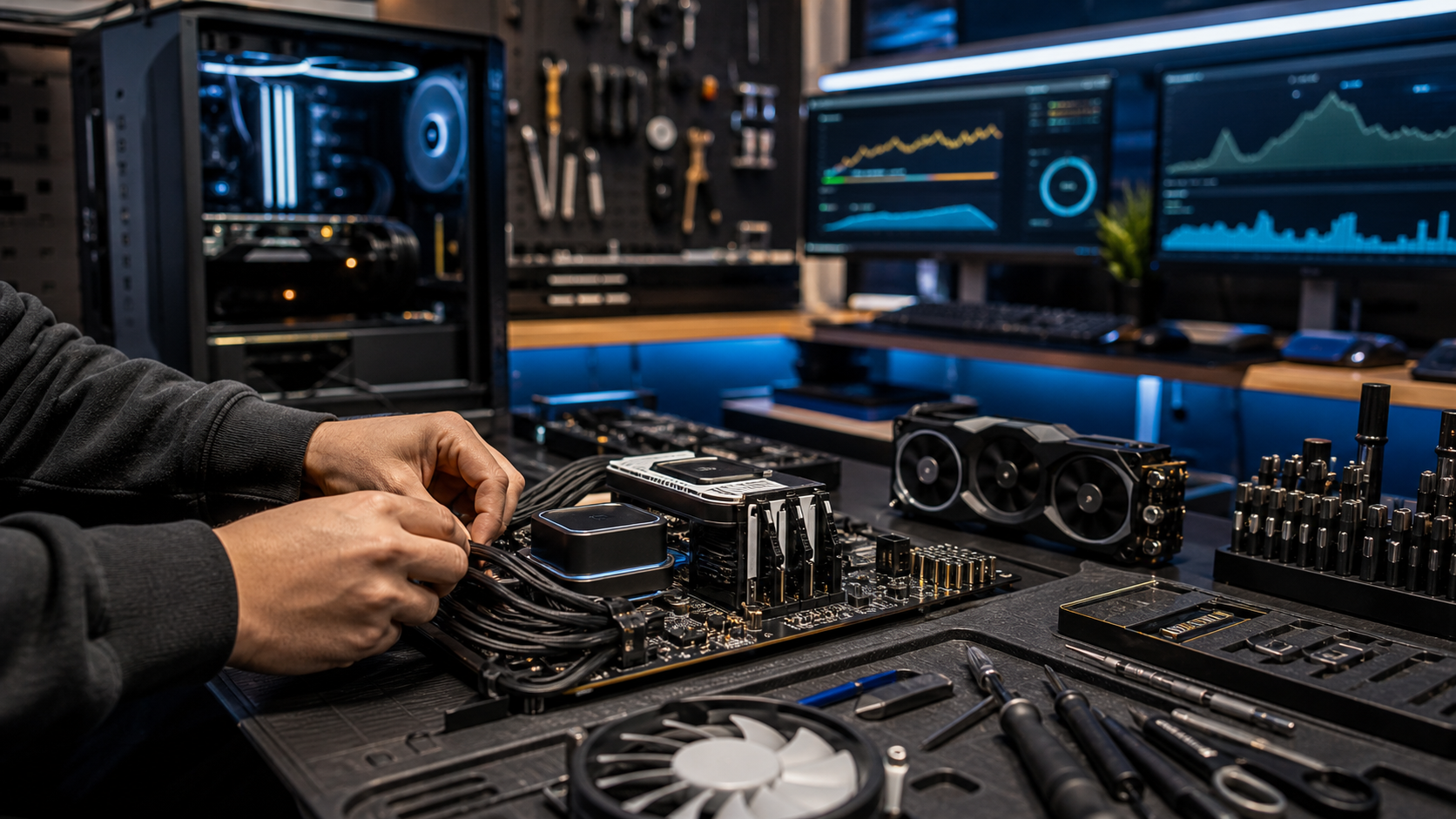 BUILD-X TECH assembly and testing workshop